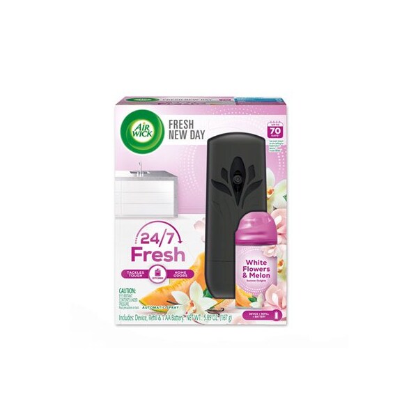 Reckitt Benckiser Air Wick, FRESHMATIC LIFE SCENTS STARTER KIT, SUMMER DELIGHTS, 5.89 OZ AEROSOL 88410KT - main